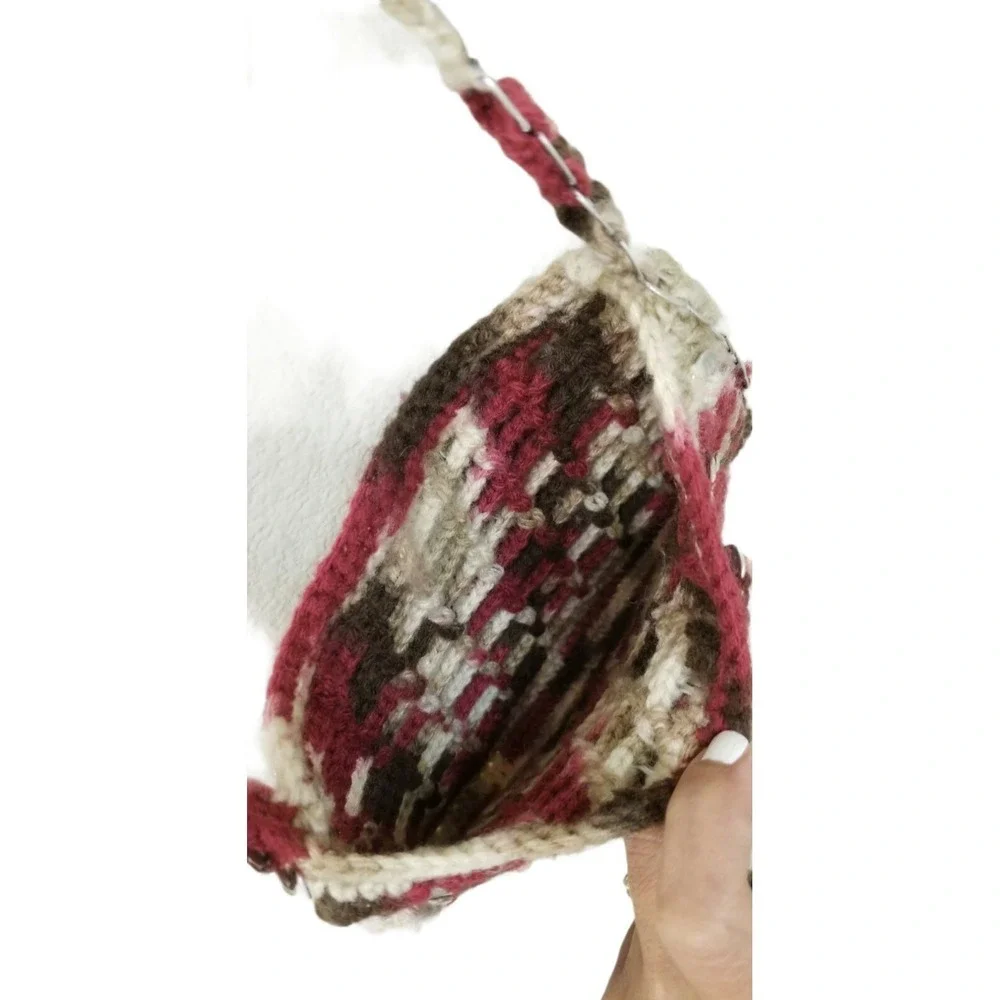Soda Tab Purse and Coin Wallet Crochet Sling‎